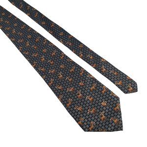 Rudolph Reindeer Mens Necktie Tie Designer Cartoon Accessory Work Office Gift